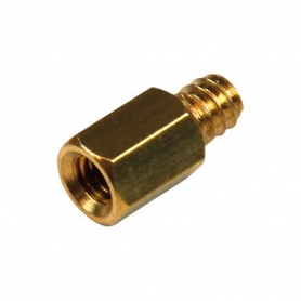 اسپیسر کامپیوتری FM M3 با پیچ M4 ارتفاع 6mm طلایی