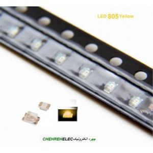ال ای دی زرد  LED-SMD 805