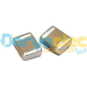 خازن 100 نانو فاراد SMD سایز 0805 بسته 10 عددی