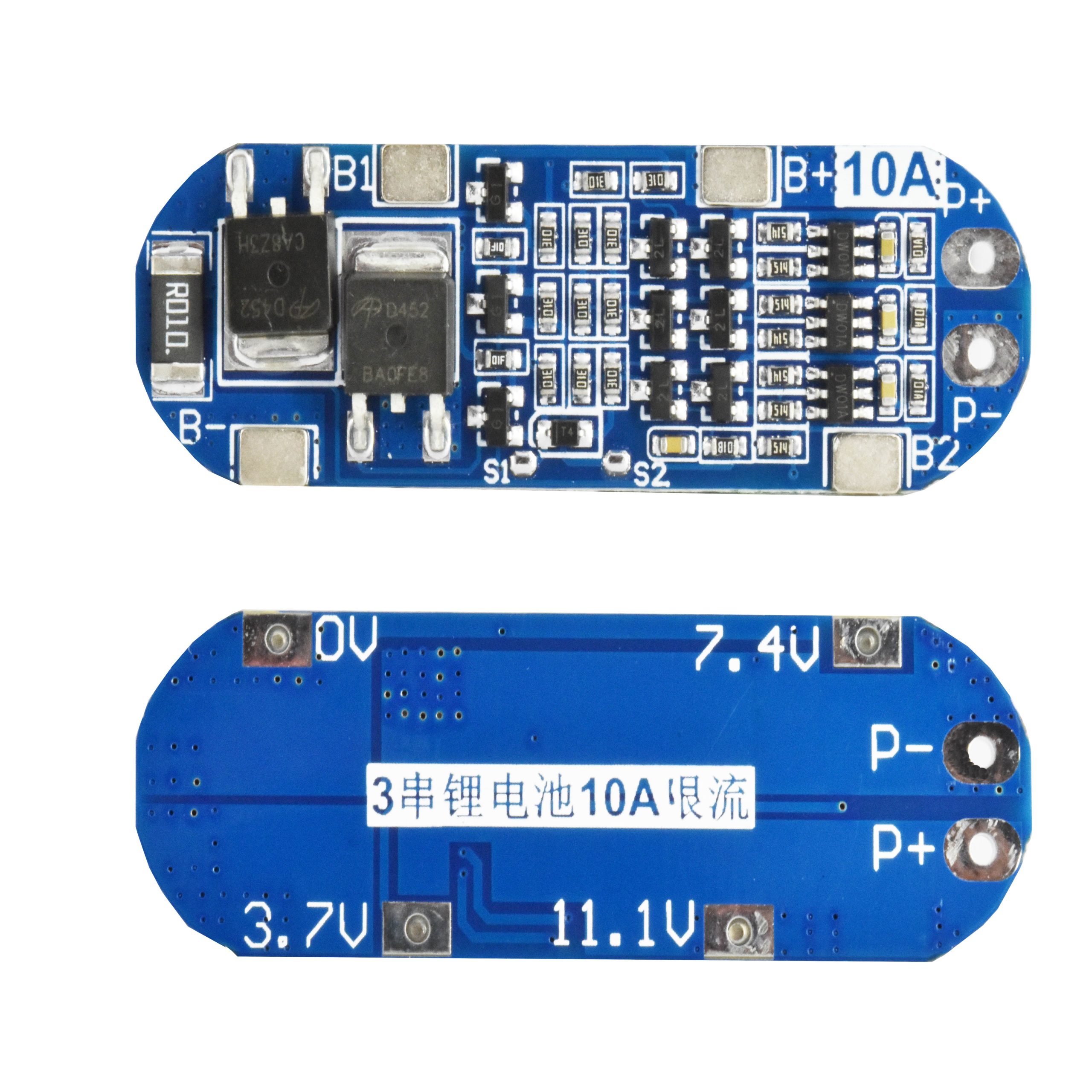 ماژول محافظ شارژ باتری لیتیومی 3 سل 10A مدل FL10A
