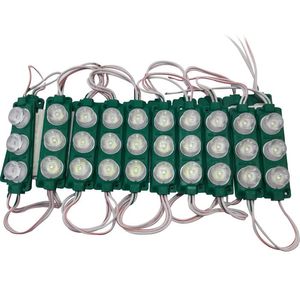 LED بلوکی 12 ولت لنز دار سبز