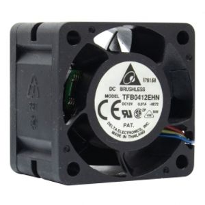 جت فن بلبرینگی 12V-0.87A سایز 4x4x2.8 مارک DELTA مدل TFB0412EHN