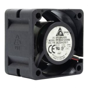 جت فن بلبرینگی 12V-0.34A سایز 4x4x2.8cm مارک DELTA مدل PFB0412VH