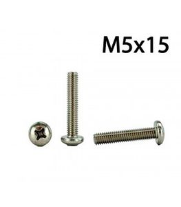 بسته 20 عددی پیچ فلزی M5x15 مناسب برای رباتیک