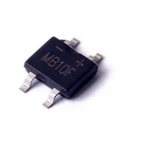 پل دیود MB10F SMD (بسته 5 عددی)