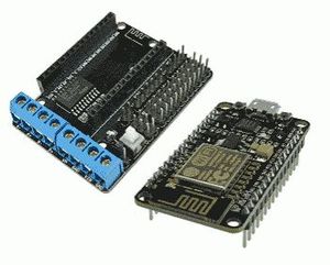 شیلد وایفای موتور درایور L293D همراه برد NodeMCU