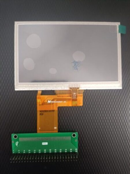 ال سی دی LCD TFT 4.3 اینچ تاچ دار