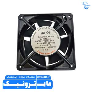 فن FP12038SL AC220V 0/12A COMMONWEALTH