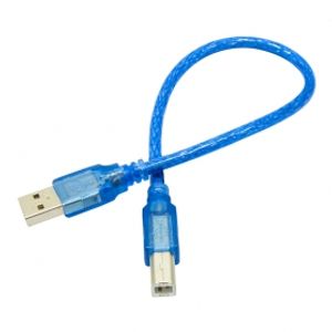 کابل USB A-B (پرینتری) شیلددار 30 سانتیمتری