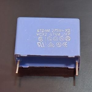 خازن 470 نانو 275 ولت MKP