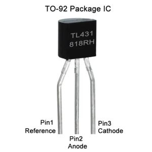 آی سی رفرنس ولتاژ متغیر TL431 dip اورجینال