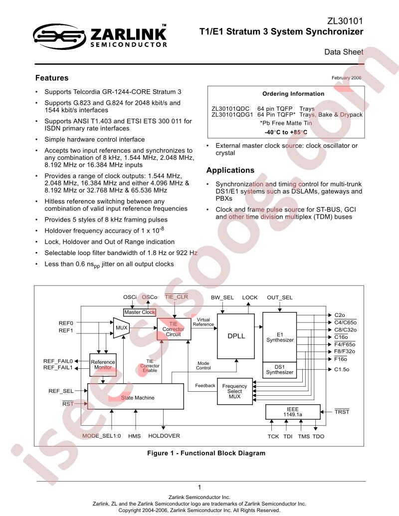 ZL30101QDC