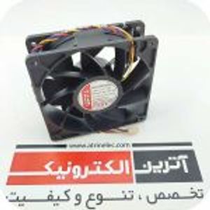 فن 38*120*120  12VDC بلبرینگی 2.7  آمپر  6200 دور نیپا (ماینری)