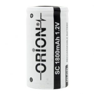 باتری جارو شارژی 1.2 ولت 1800mAh سایز SC مارک ORION