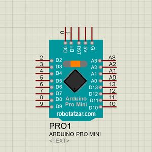 کتابخانه پروتئوس آردوینو Pro Mini