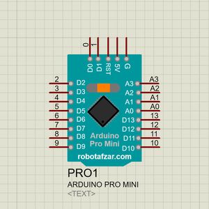 کتابخانه پروتئوس آردوینو Pro Mini