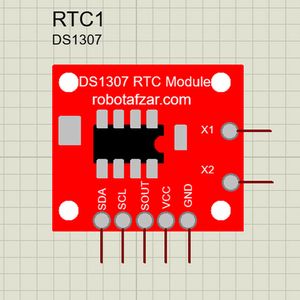 کتابخانه پروتئوس ماژول ساعت ds1307