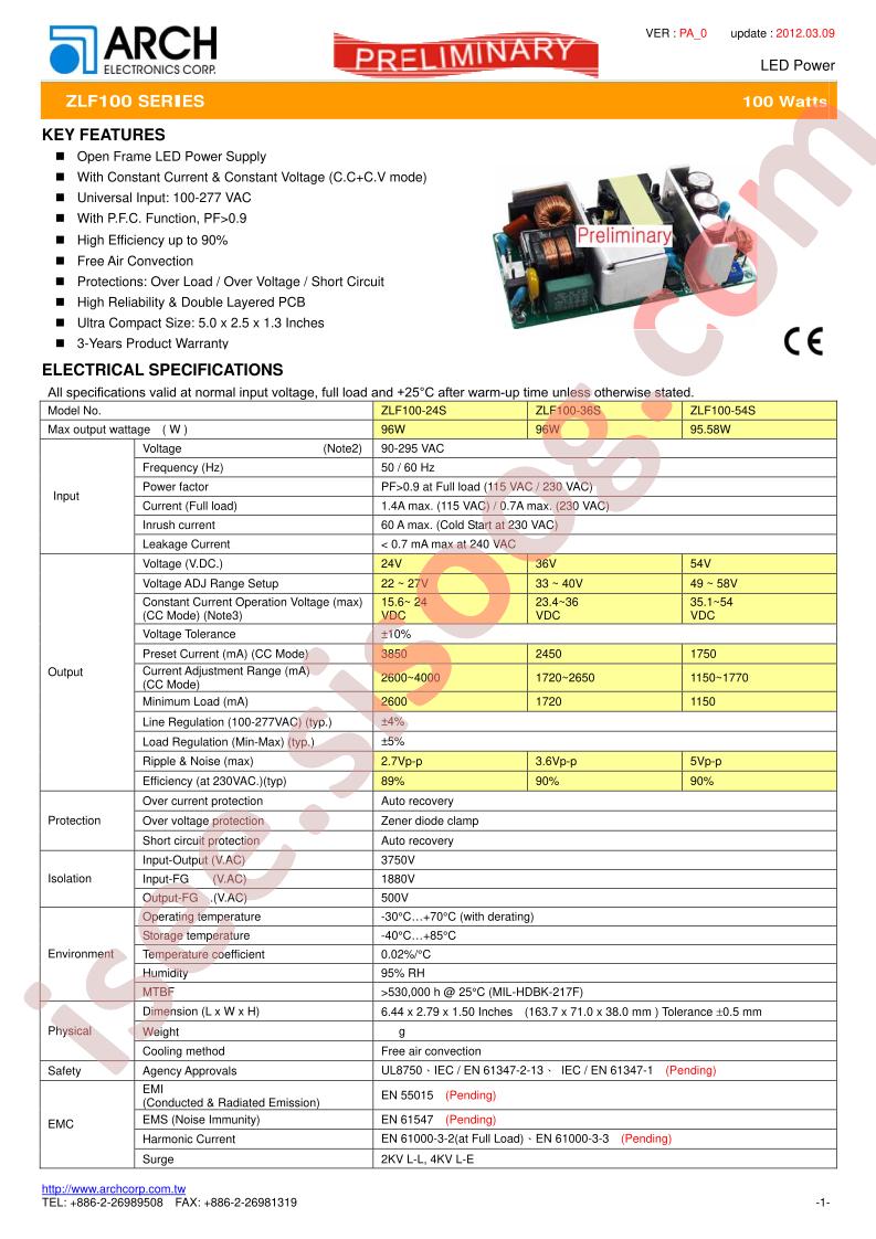 ZLF100-36S