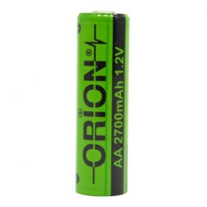 باتری قلمی قابل شارژ 2700mAh سرتخت مارک ORION