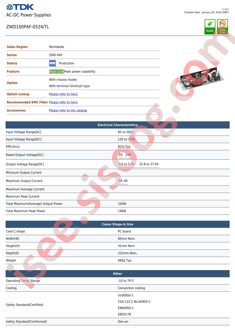 ZWD100PAF-0524-TL