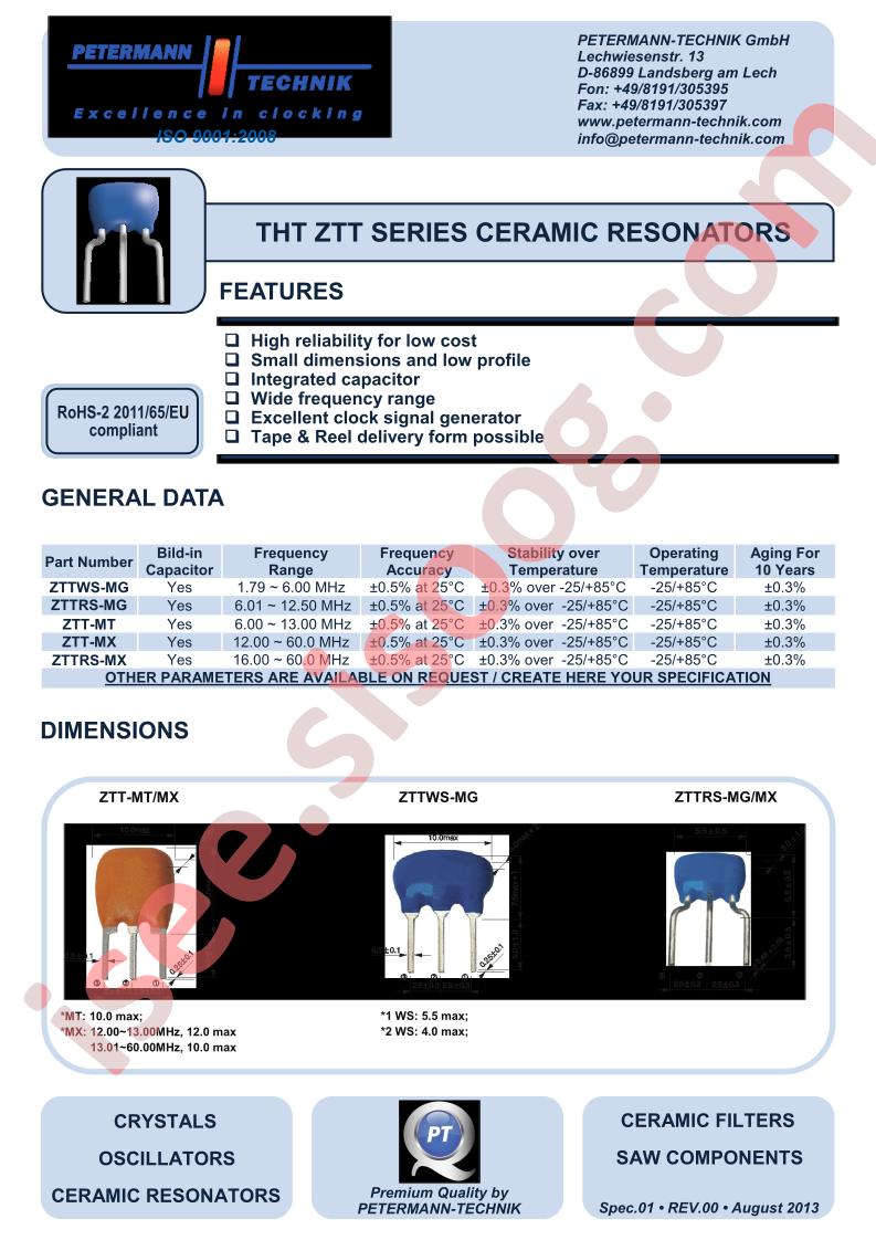 ZTTWS-6.000MG-B0