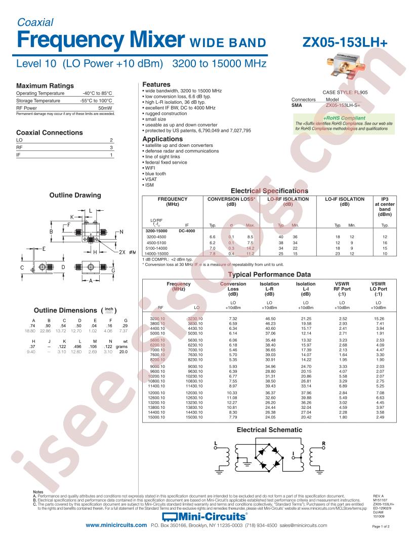 ZX05-153LH+