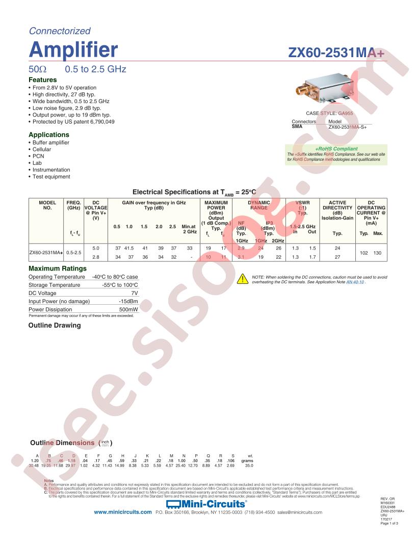 ZX60-2531MA