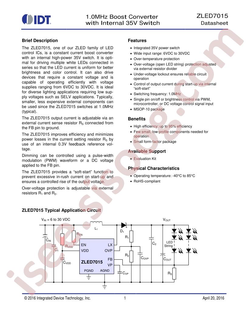 ZLED7015KIT-E1