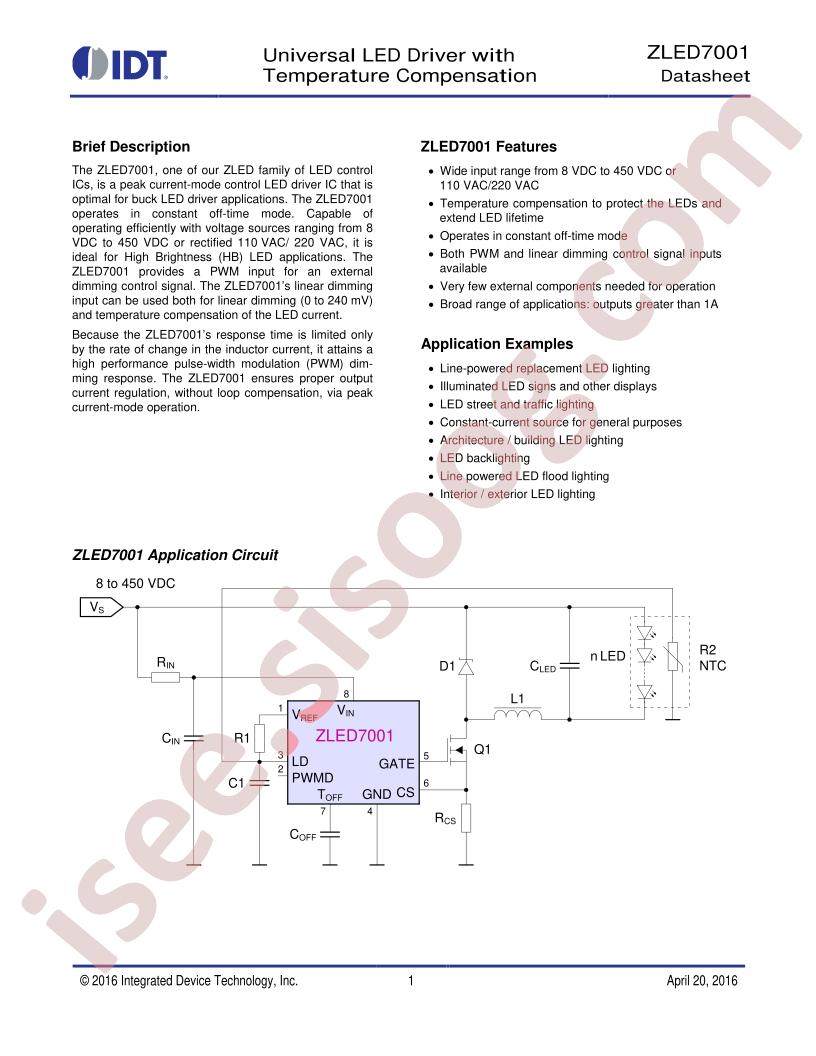 ZLED7001KIT-E1