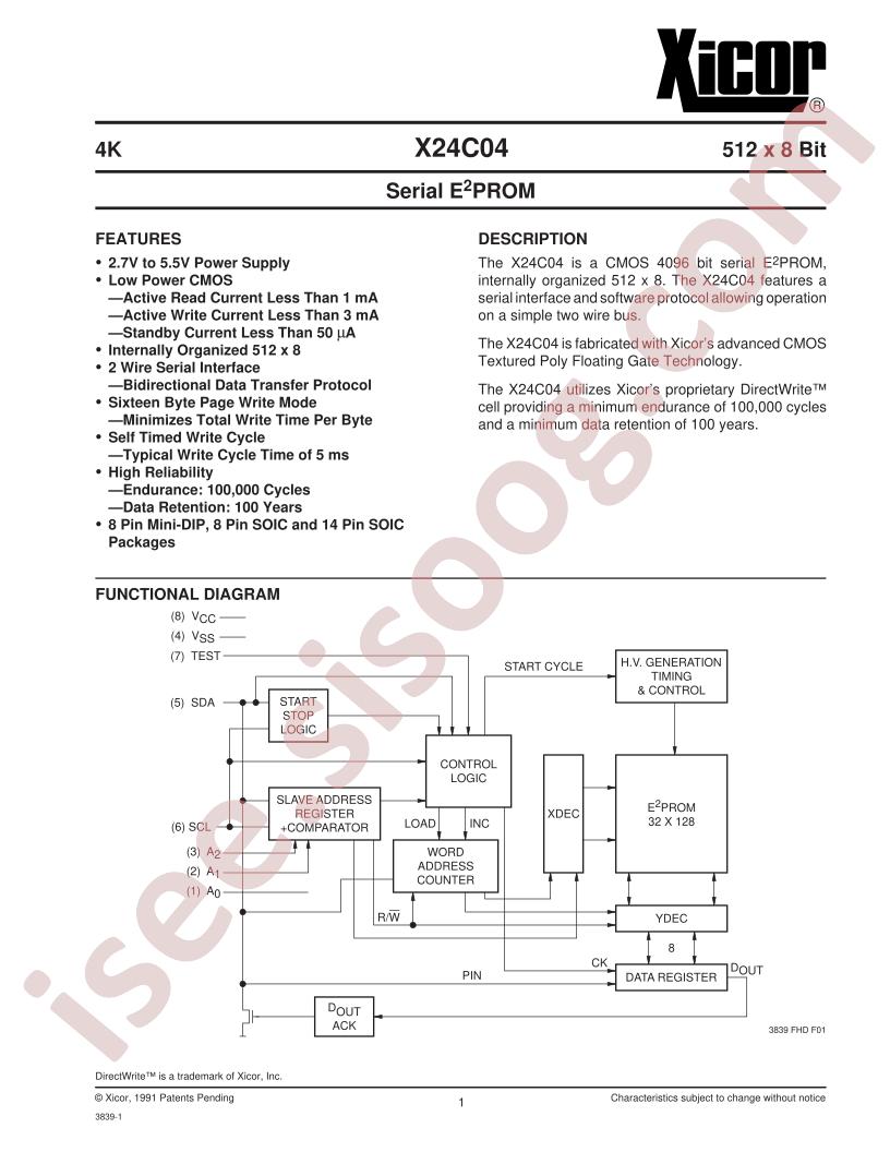 X24C04S8-2.7