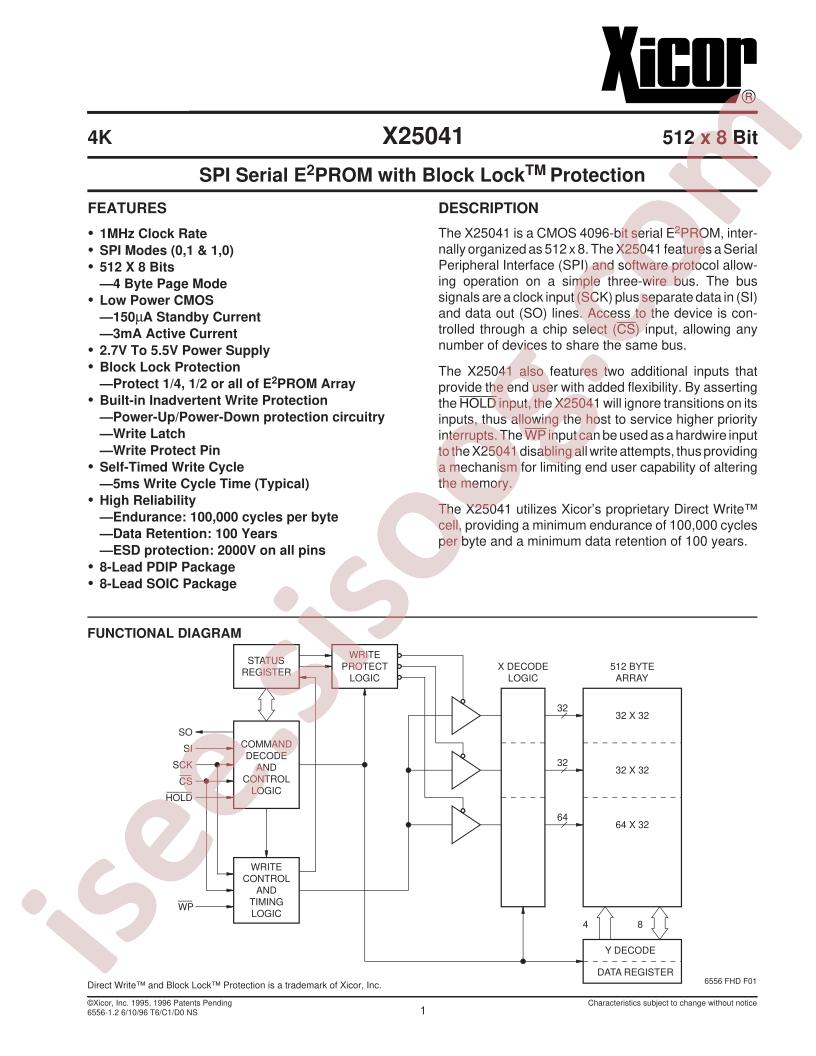 X25041P