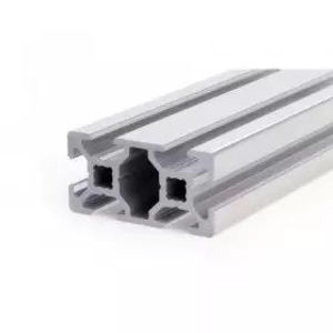 پروفیل آلومینیومی شیاردار 50*25