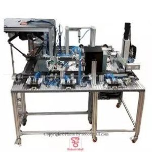 سیستم رباتیک هوشمند با 8 ایستگاه کاری قشم ولتاژ