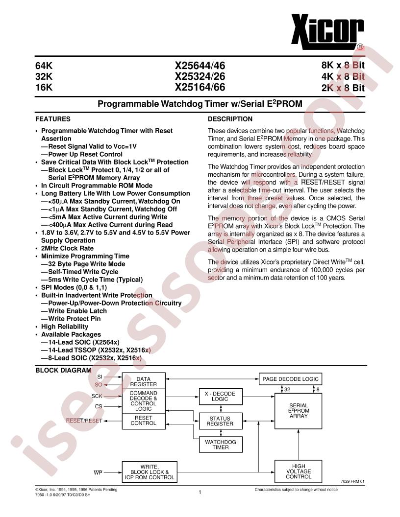 X25166S8I-1.8