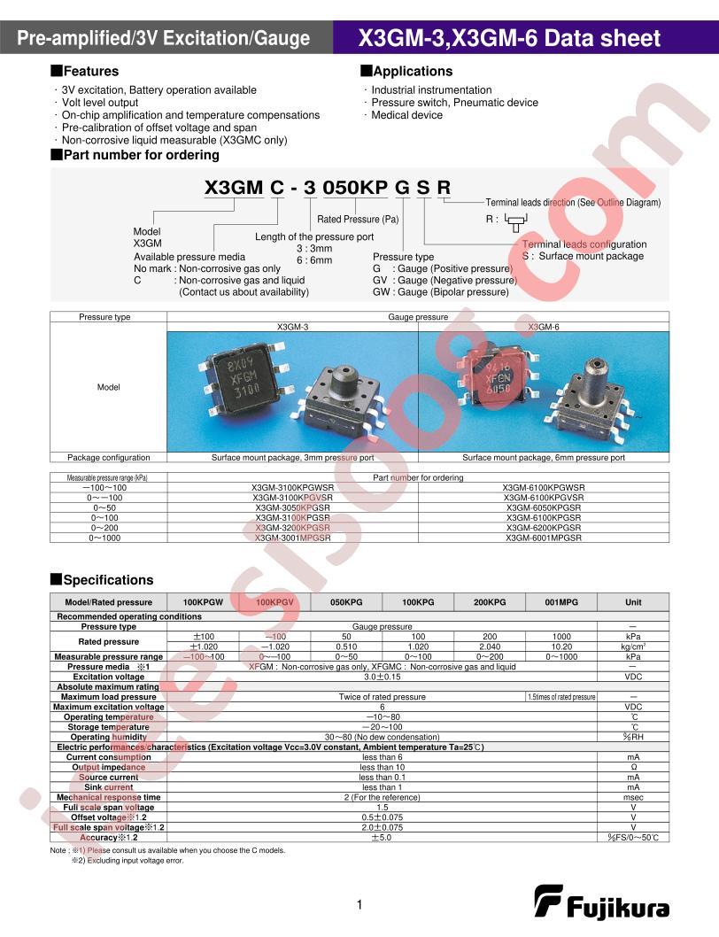 X3GMC-3050KPGSR