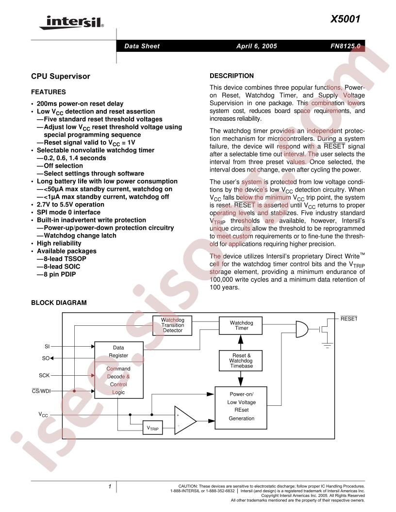 X5001V8-4.5A