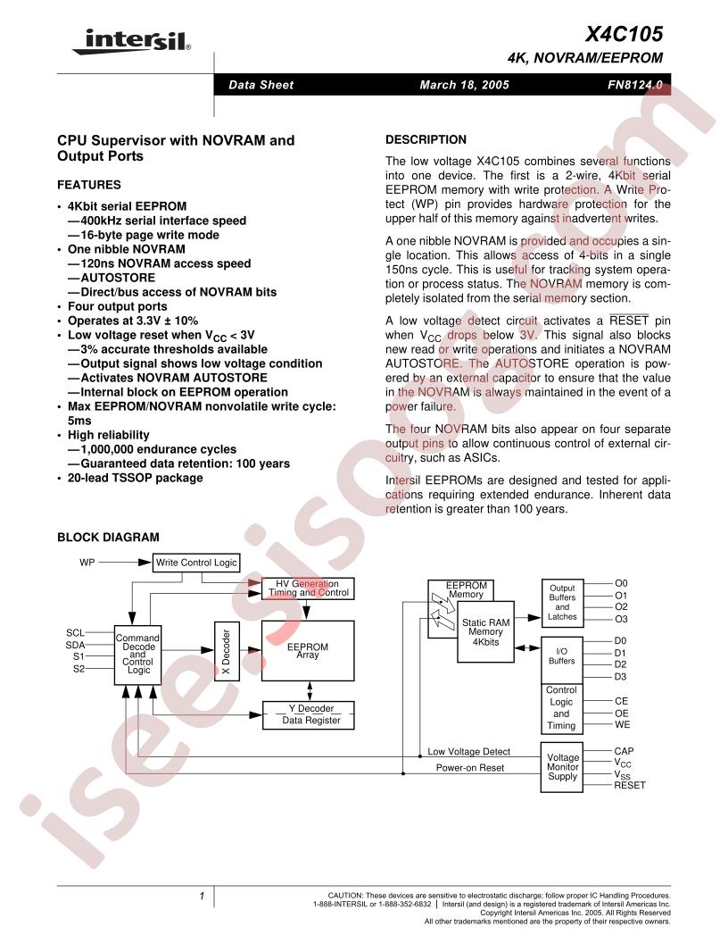 X4C105V20I
