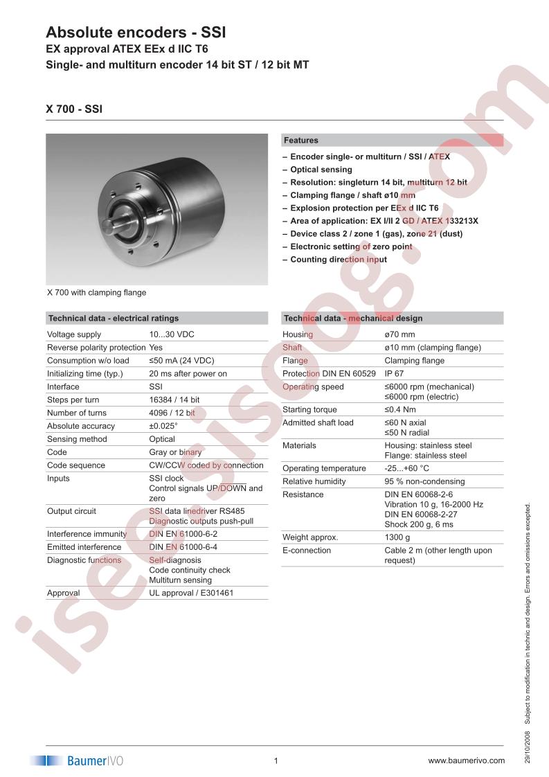 X700-SSI