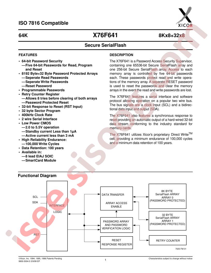 X76F641WE-2.0