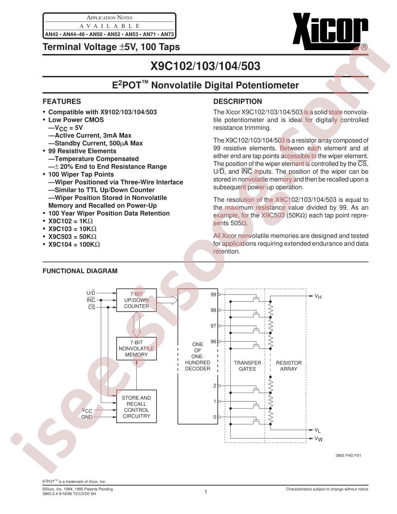 X9C503SM