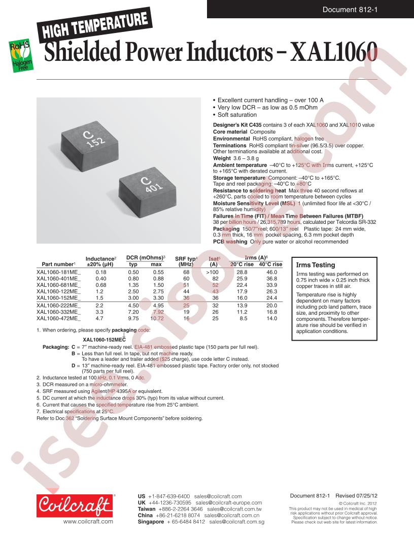 XAL1060-152MED