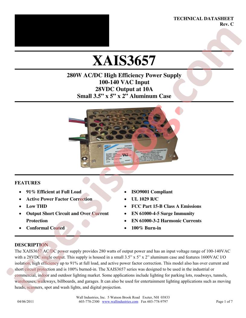 XAIS3657