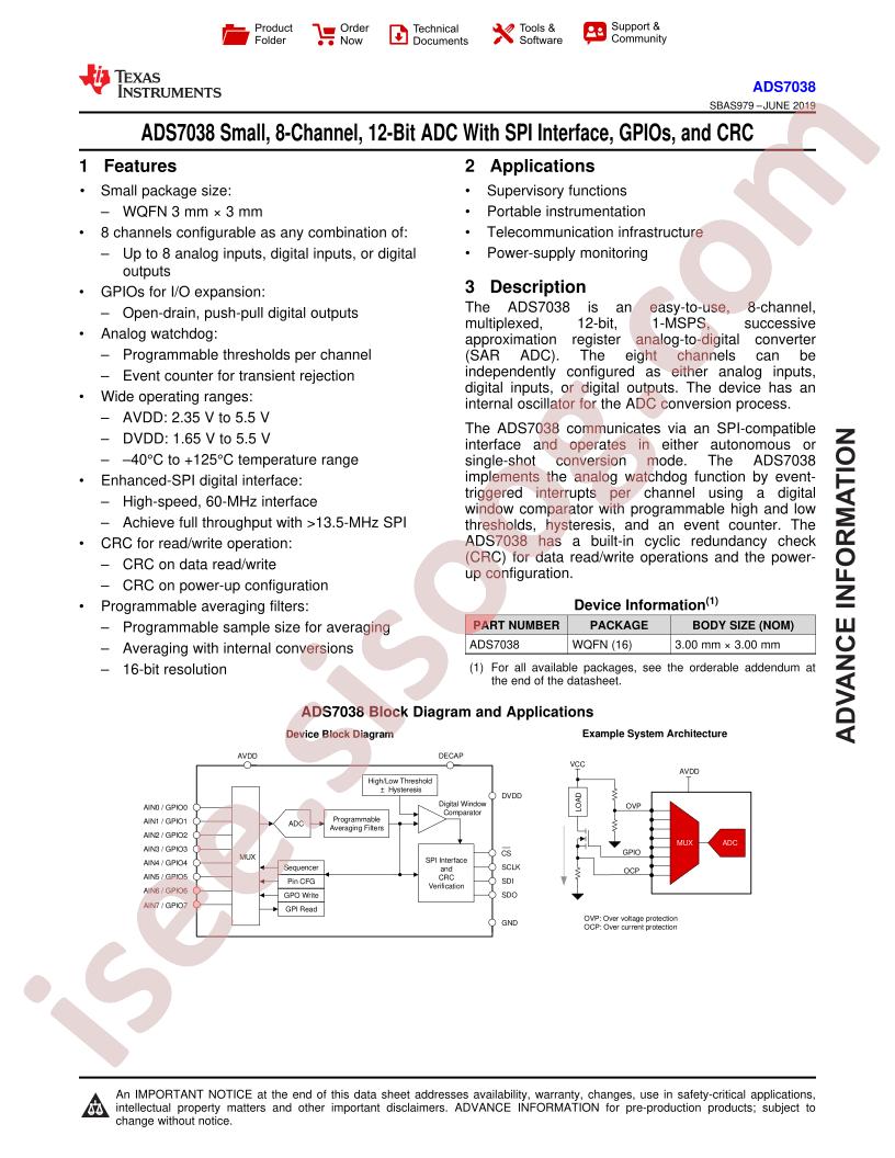 XADS7038IRTER