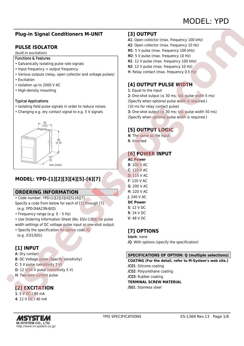 YPD-D1A12N-H