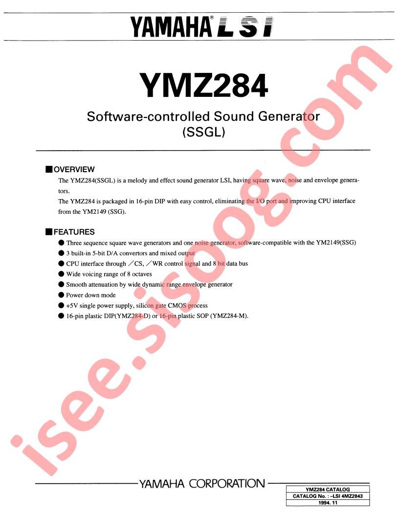 YMZ284