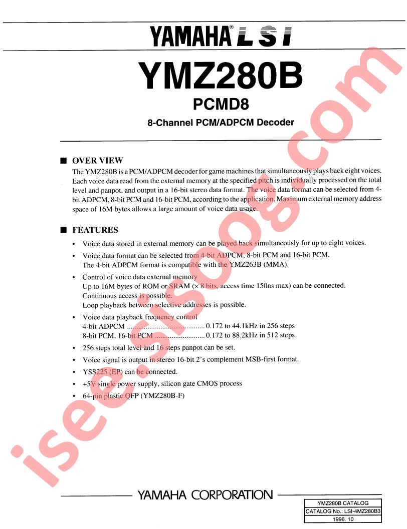 YMZ280B