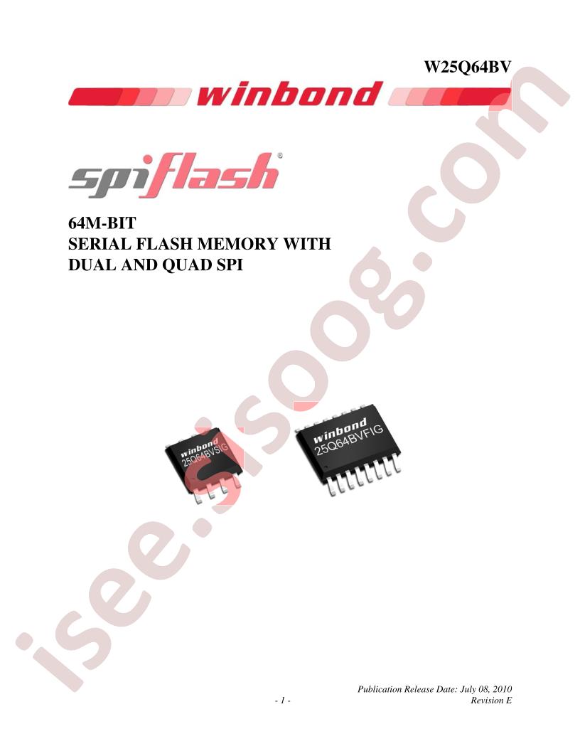 W25Q64BVSSIG
