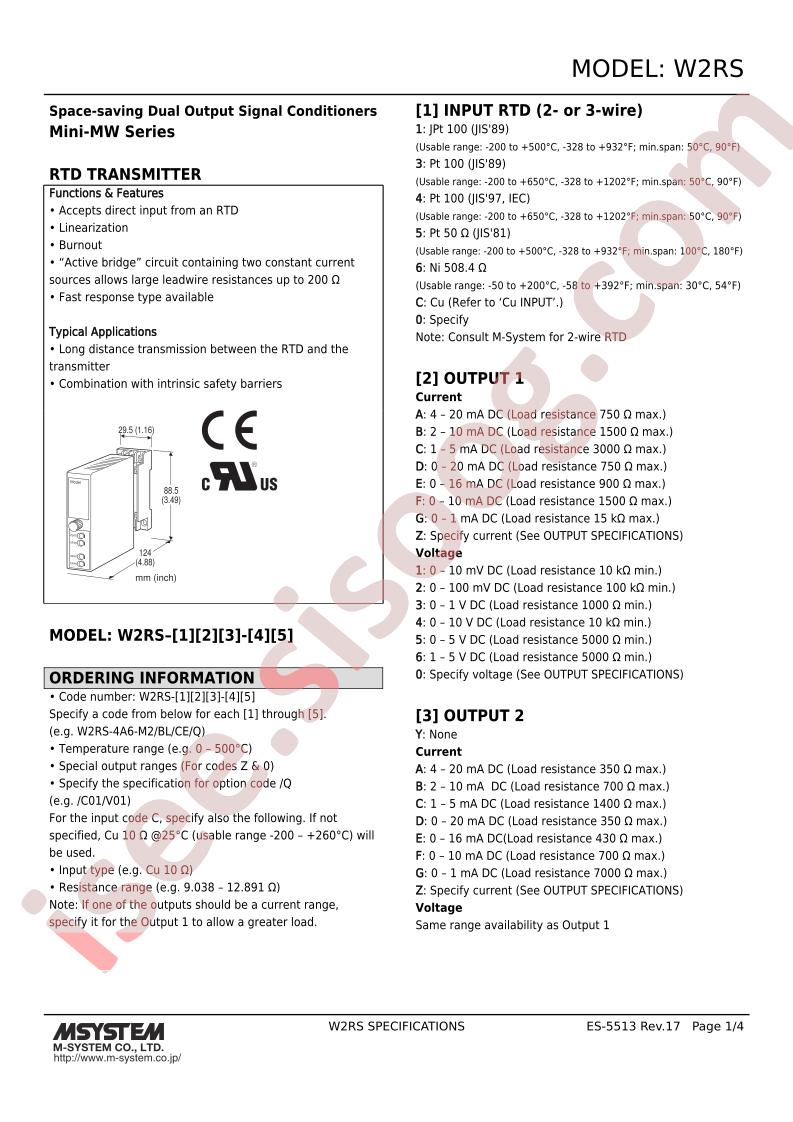 W2RS-1C1-M2