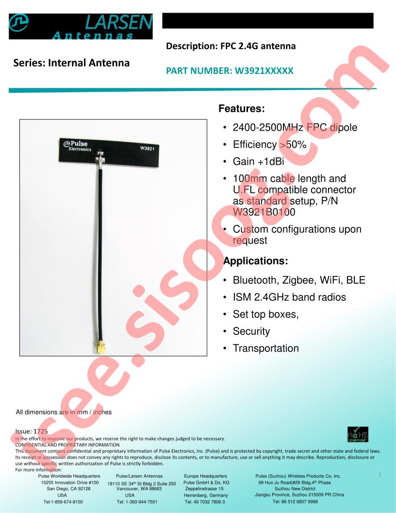 W3921B0050