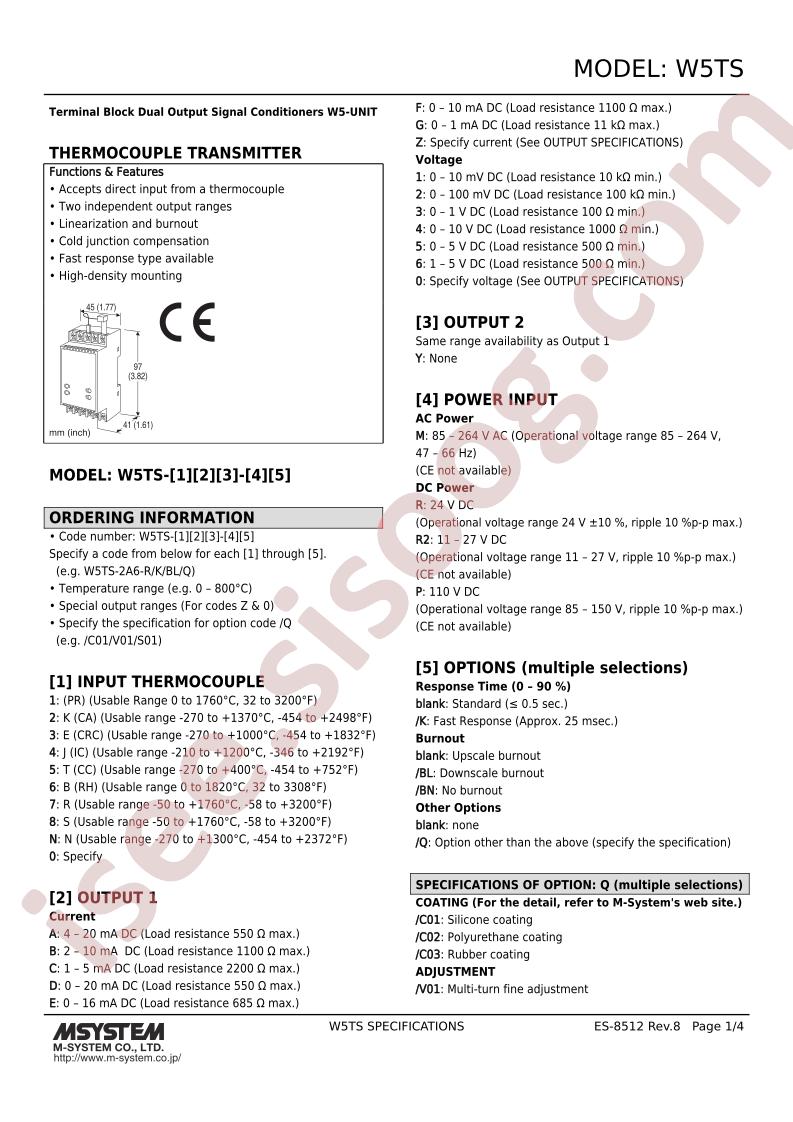 W5TS-3B1-R